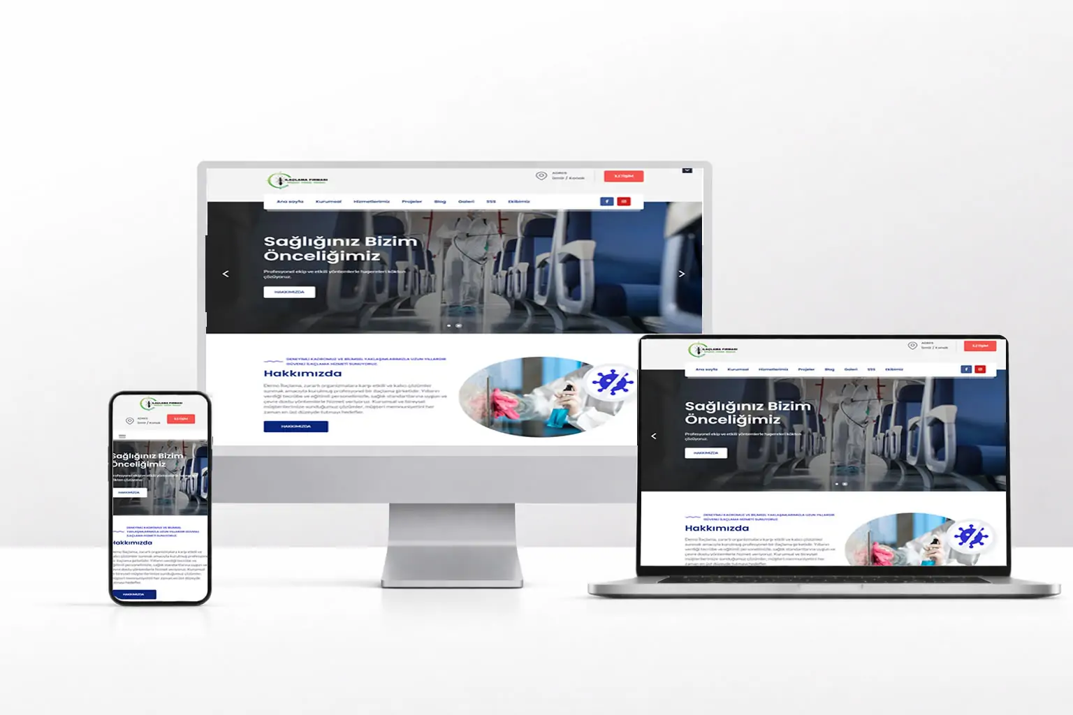 İlaçlama Firması Web Tasarım - İlaçlamav1