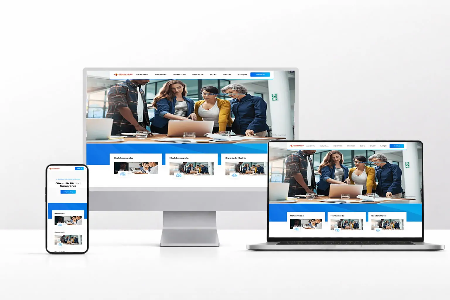 Kurumsal Firma Web Tasarım - Kurumsal v5