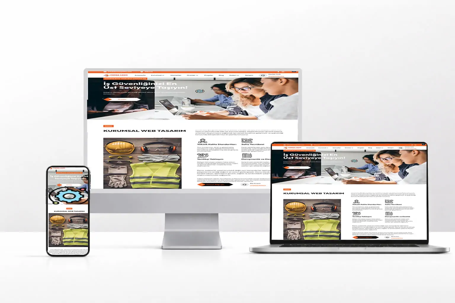 Kurumsal Firma Web Tasarım - Kurumsal V7