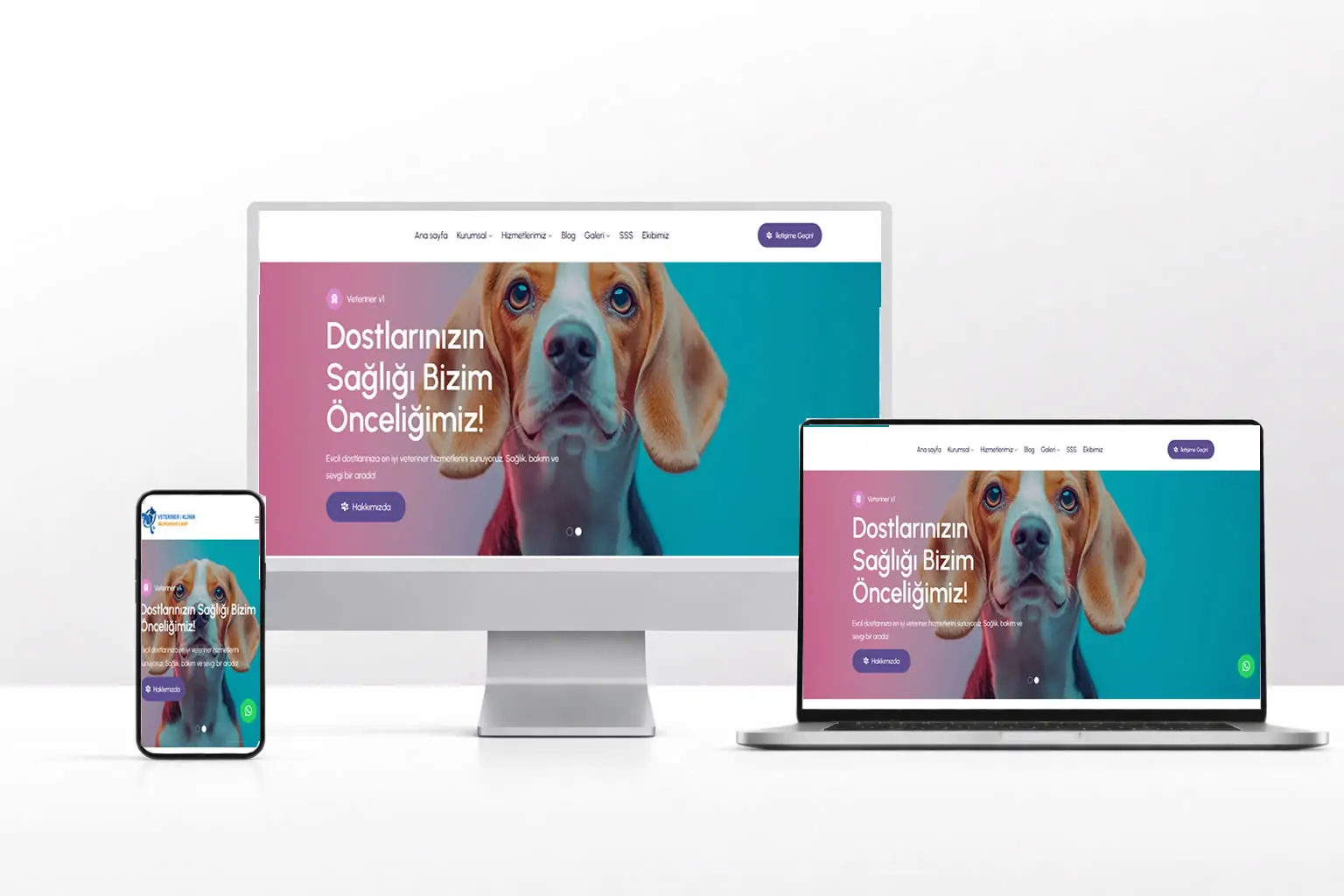 Veteriner Web Tasarım - Veteriner v1