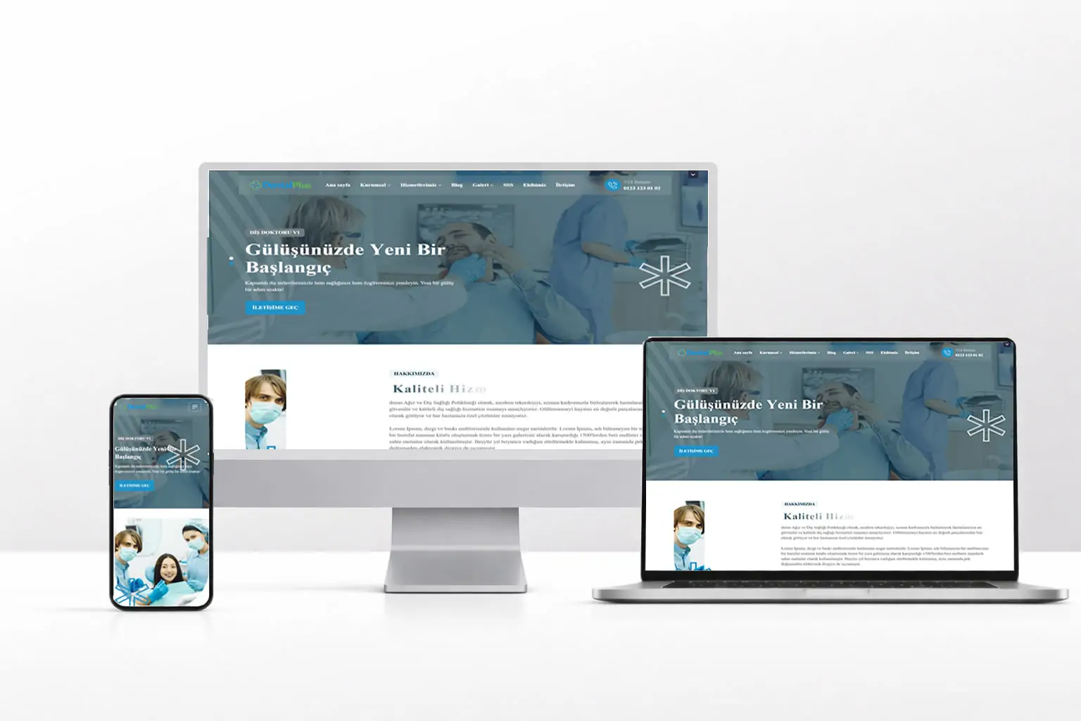 Diş Kliniği Web Tasarım - Diş Kliniği v1